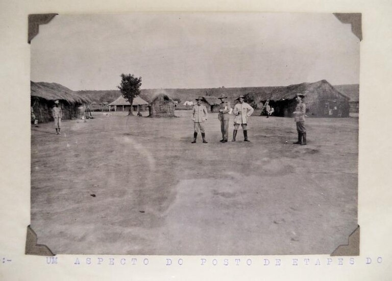 FOTOGRAFIA - ANGOLA - 1ª GRANDE GUERRA - ca. 1915.