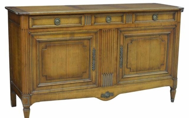 FRENCH LOUIS XVI STYLE FRUITWOOD SIDEBOARD