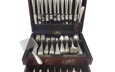 Feather Edge by Gorham Sterling Silver Flatware Set 12 Dinner Service 120 Pcs