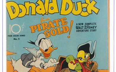 Four Color #9 Donald Duck (Dell, 1942) CGC VF/NM...