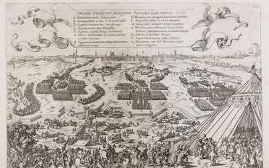 France.- Baur (Johann Wilhelm) [Siege of Valenciennes, then in the Hapsburg Netherlands], 1632.