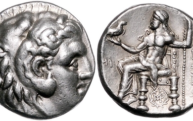 GRIECHENLAND, MAKEDONIEN. Alexander III. der Große, 336-323 v.Chr., AR Tetradrachme posthum (311-305), Babylon