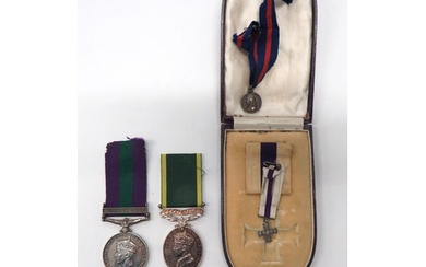General Service Medal Bar Malaya To Royal Air Force King GRV...