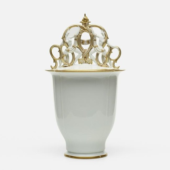 Gio Ponti, Monumental lidded vase