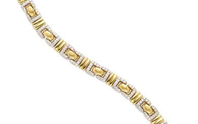 Gold and Diamond Bracelet