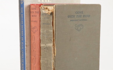 "Gone with the Wind" by Margaret Mitchell and Other Book, Mid to Late 20th C.