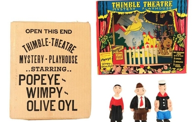 HARDING PRODUCTS POPEYE THIMBLE THEATER MYSTERY