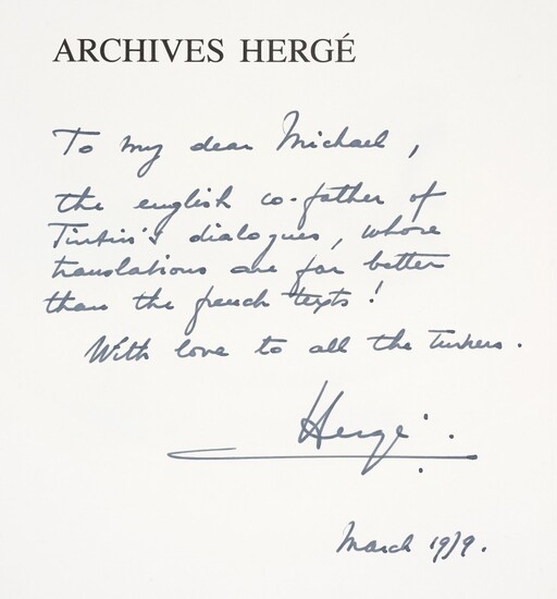 HERGÉ Archives Hergé - Tome 2