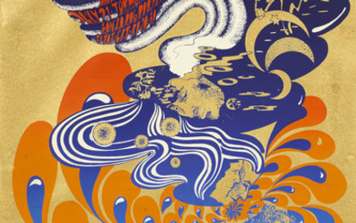 Hapshash & The Coloured Coat: A psychedelic poster for Dusk to Dawn at the UFO Club