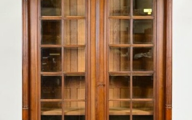 Henri II Style Double Door Bookcase / Cupboard