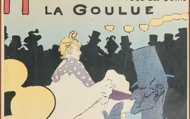 Henri de TOULOUSE LAUTREC Moulin Rouge - La Goulue 1891 Affiches américaines Ch. Levy 10...