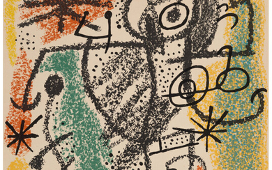Joan Miro (1893-1983), Untitled from Joan Miro y Cataluna (1968)