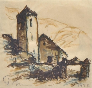 Josef Mahlknecht (Bozen/Bolzano 1886 – Meran/Merano 1953), Cappella in Val...