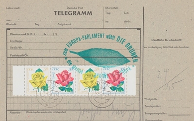 Joseph Beuys, Bitterfelder Telegramm (Bitterfeld Telegram) (S. 297)