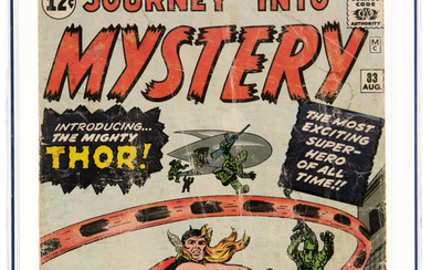 Journey Into Mystery #83 (Marvel, 1962) CGC GD- 1.8...