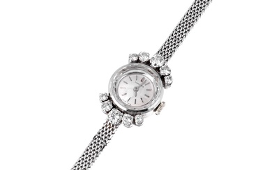 LONGINES LADY'S WATCH IN 18KT WHITE GOLD
