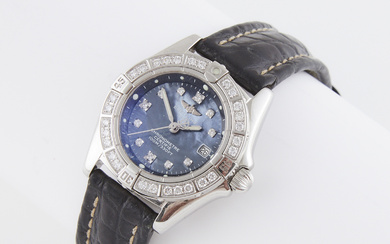 Lady's Breitling 'Callistino' Wristwatch, With Date