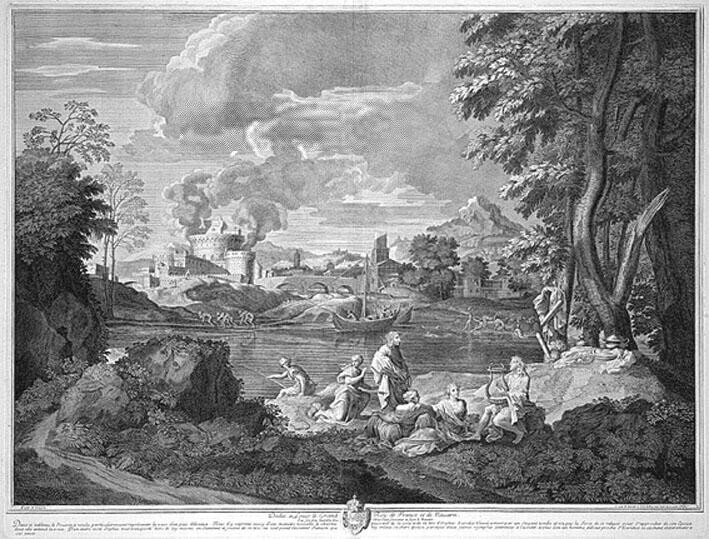 Landscape with Orpheus and Eurydice = Paysage avec Orphée et Eurydice
