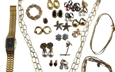 Large Collection LES BERNARD, NAPIER, DIOR Costume Jewelry