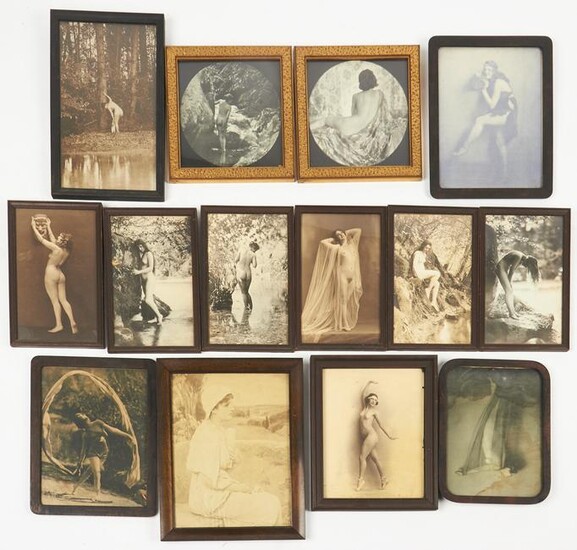 Large Group of Vintage Nude Photographs - Xan Stark