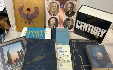 Lot of vintage books(Great Leaders of our Time,Cars, Egyptology, and more)