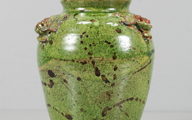 MARTIN ANDERSSON. A vase, glazed earthenware, Arvika, signed.