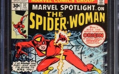 Marvel Comics SPOTLIGHT ON SPIDER-WOMAN #32, CGC 8.0