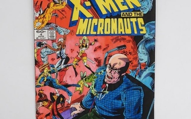Marvel X-Men and the Micronauts Cover Color Guide