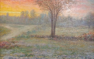 Maud H. Purdy, Impressionist Landscape Painting, 1957