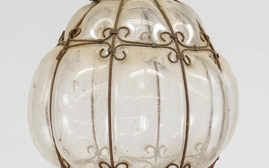 Murano ceiling lantern, probably 1