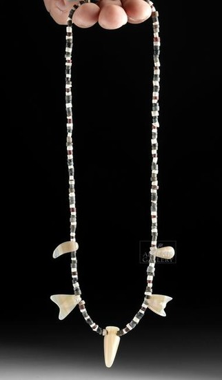 Necklace Sumerian Stone, Faience Beads, Bactrian Agates