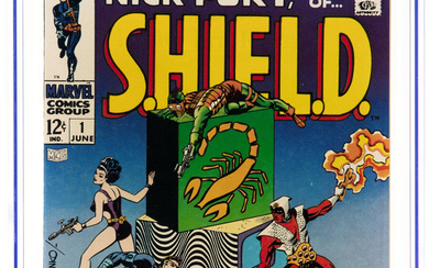 Nick Fury, Agent of S.H.I.E.L.D. #1 (Marvel, 1968) CGC...