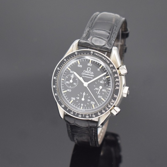 OMEGA chronograph Speedmaster Reduced reference 175.0032, self winding,...