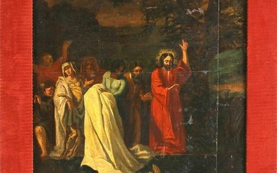 Old Master depiction of the ''Raising of Lazarus''