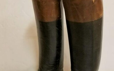 PR LEATHER RIDING BOOTS W/ WOODEN FORMS