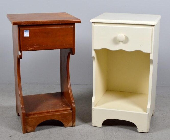 Pair of Mid Century Wooden Bedside Tables