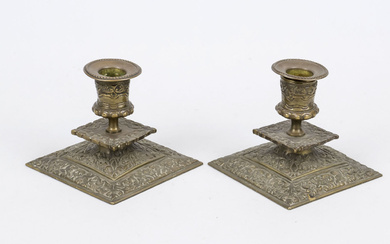 Pair of candlesticks, 19th century