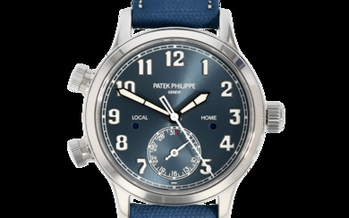 Patek Philippe, Ref. 7234 A-001 “Pilot Travel Time”; limited edition of 300 pieces created in honour of the Patek Philippe Watch Art Grand Exhibition Singapore 2019, (c.) 2019