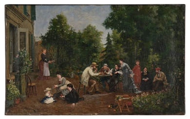 Pierre Léon Tessier Courbet et les amis artistes