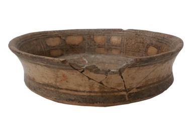 Pre-Columbian Pottery Decorated Bowl