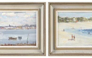 ROGER DENNIS (Connecticut, 1902-1996), Two works