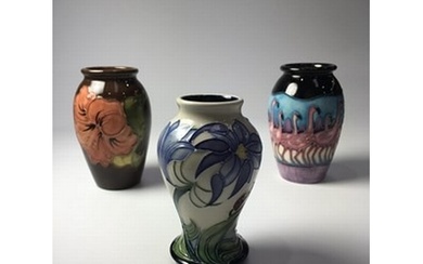 Rachel Bishop for Moorcroft, a Fly Away Home vase, circa 200...