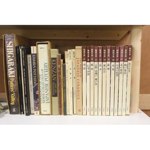 ° Reference books on Japanese ceramics, including Cort, Shi...