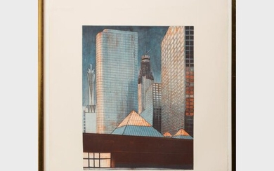 Richard Haas (b. 1936): Cityscape