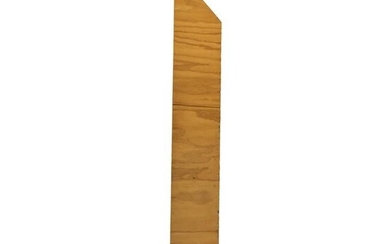 Richard Tuttle (b.1941) Modern Wood Slat Sculpture