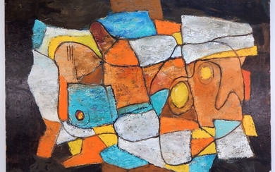 Robinson Murray Abstract Conglomerate Painting