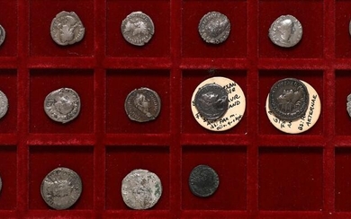Roman Empire, collection of coins, incl. Hadrian, RIC 2199, Sabina, RIC 2576,...