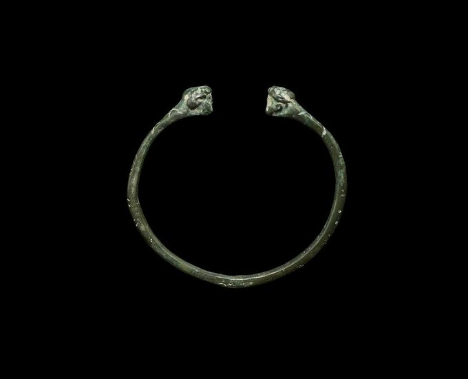 Roman Human-Headed Bracelet