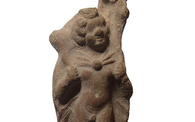 Romano-Egyptian terracotta figure of young Pan