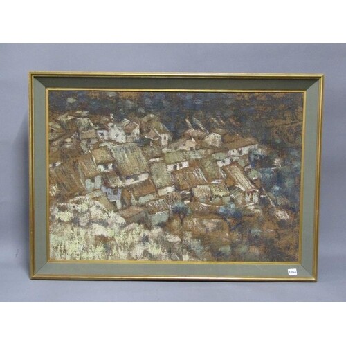 SIGNED INDISTINCTLY, CONTEMPORARY OIL ON CANVAS CONTINENTAL ...